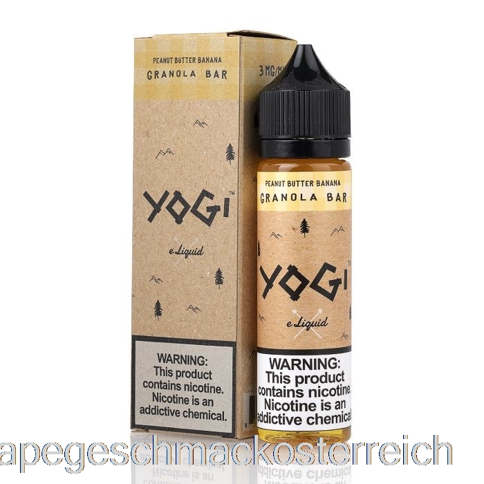 Erdnussbutter-Bananen-Müsliriegel – Yogi E-Liquid – 60 Ml, 0 Mg Vape-Geschmack